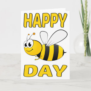 Happy Bee Day Card