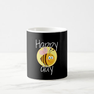 Happy bee day coffee mug