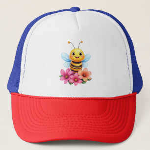 Happy Bee Trucker Hat