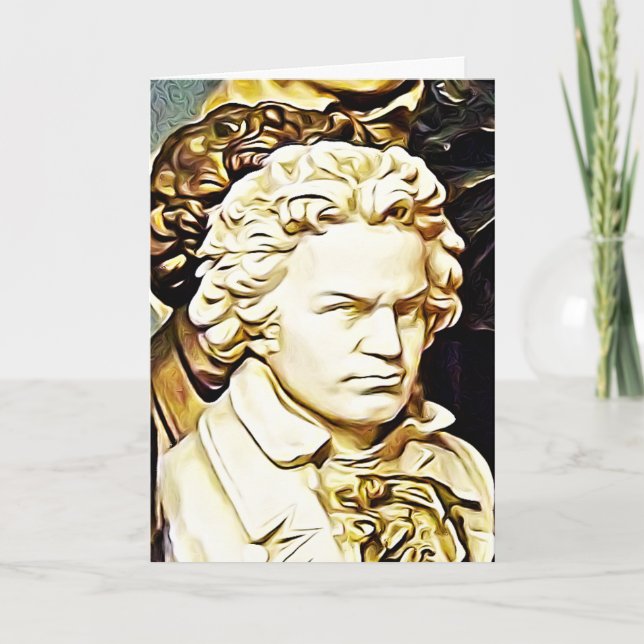 Happy Beethoven's Birthday Card (Front)