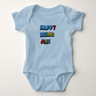 Happy Being Me Baby Bodysuit