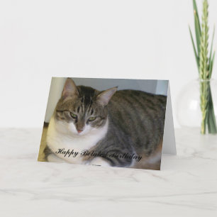 Happy Belated Birthday, Card
