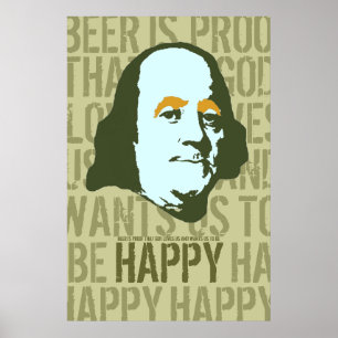 HAPPY BEN POSTER