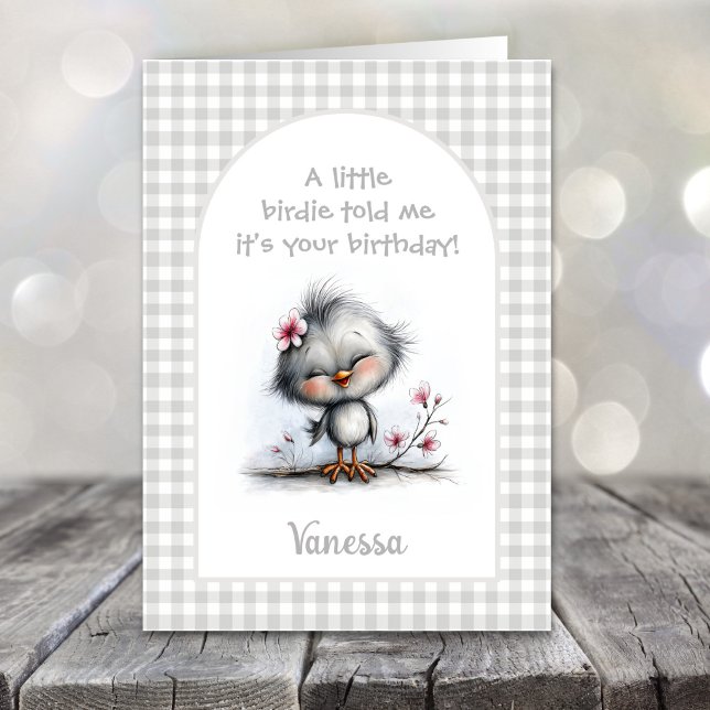Happy Bird Birthday Card (Creator Uploaded)