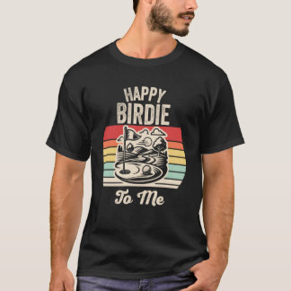 Happy Birdie To Me Golf Course Vintage T-Shirt