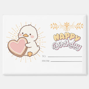 HAPPY BIRHDAY MAGNET