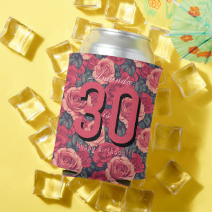 Happy Birhday Napkin Can Cooler