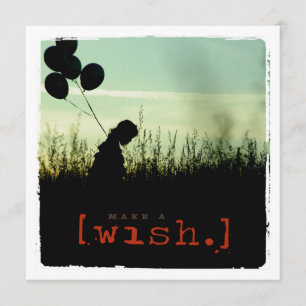 Happy Birtday Flat Photo Card