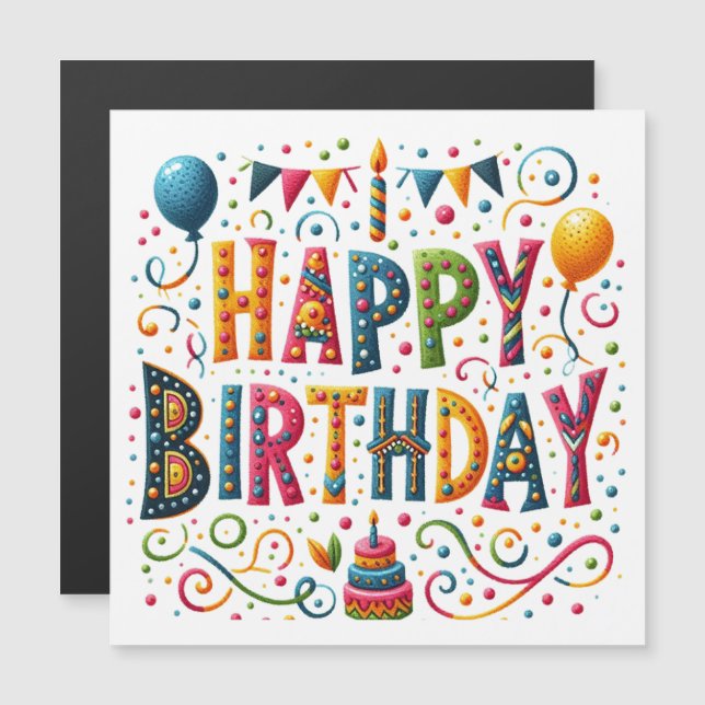 Happy Birthday (Front/Back)