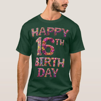 Happy Birthday 16th T-Shirt