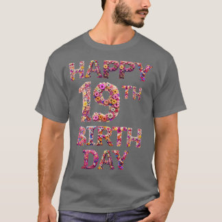 Happy Birthday 19th T-Shirt