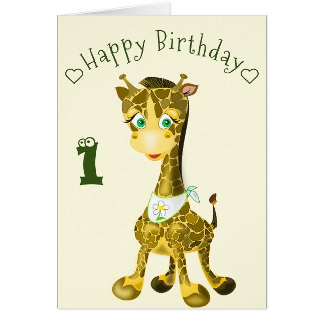 Happy Birthday 1 - Jiji (Front)