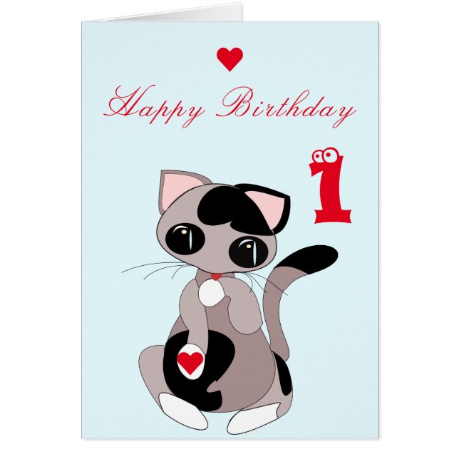 Happy Birthday 1 - Kiki (Front)