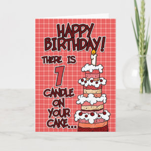 Happy Birthday - 1 Year Old Card