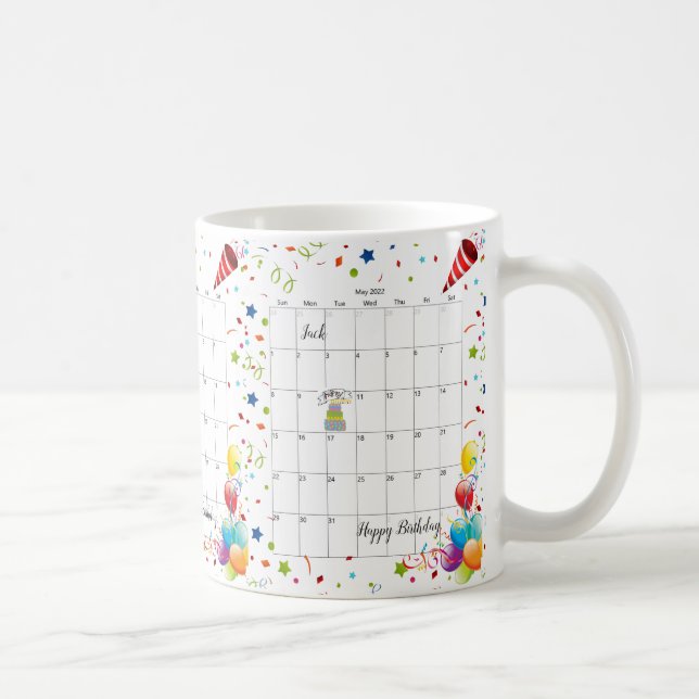 Happy Birthday 2022 May Mug (Right)