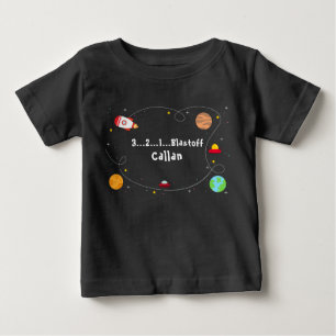 Happy Birthday 3...2...1...Blastoff T-Shirt