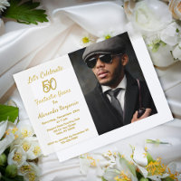 Happy Birthday 50 Years Photo Fifty Party 