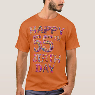 Happy Birthday 55th T-Shirt