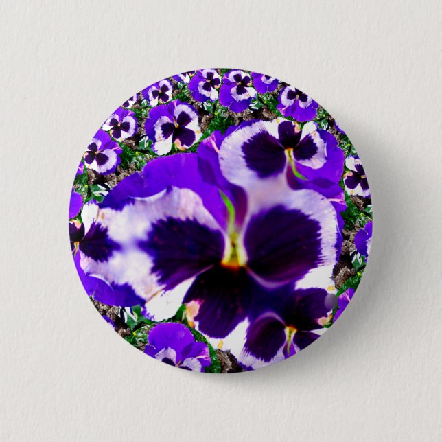 Happy Birthday 6 Cm Round Badge (Front)