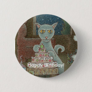 Happy Birthday! 6 Cm Round Badge
