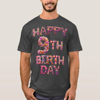Happy Birthday 9th T-Shirt