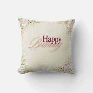 "Happy Birthday – A Day to Celebrate You!" Cushion