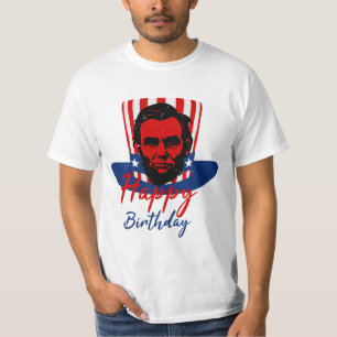 "Happy Birthday" - Abraham Lincoln T-Shirt
