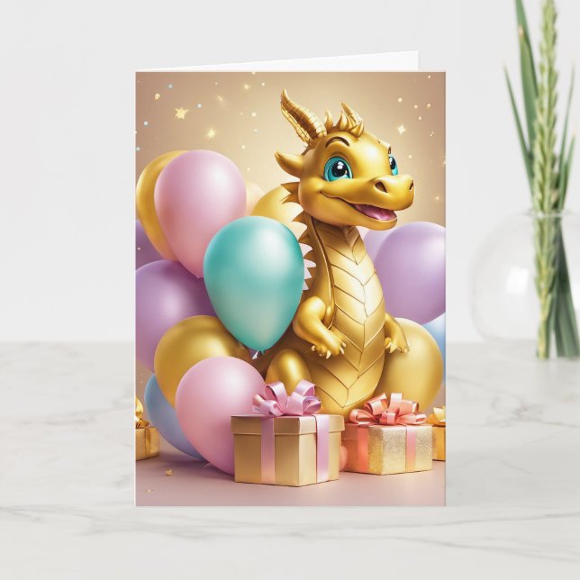 Happy Birthday /Add Your Message  :-) Card (Front)