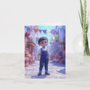 "Happy Birthday" Ai Greeting Card