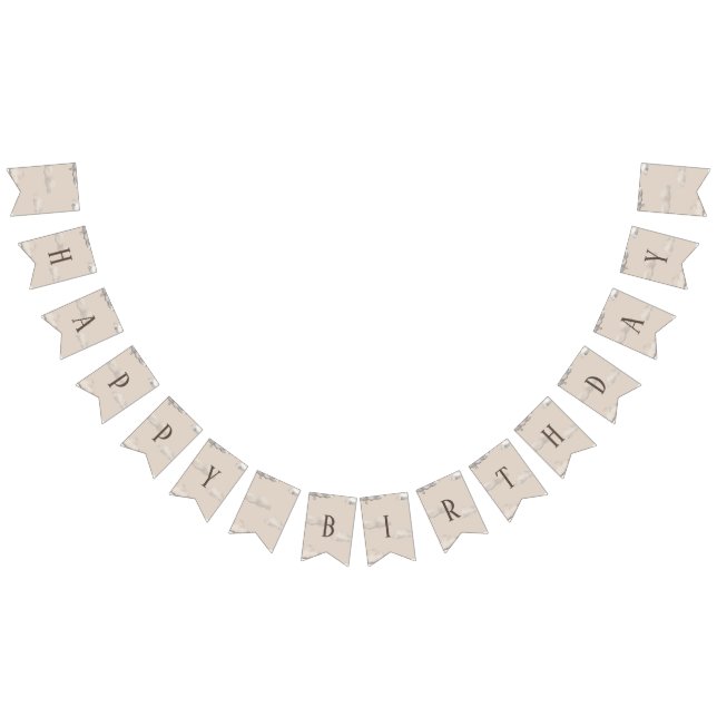 Happy Birthday Airplane Bunting  (All)