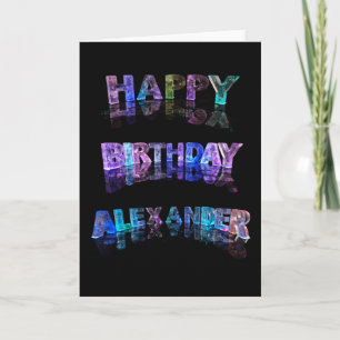 Happy Birthday Alexander Card