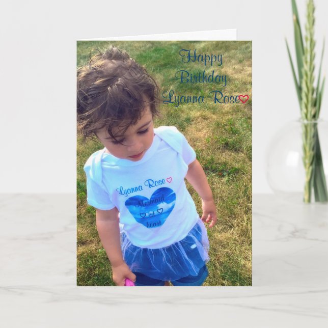 Happy Birthday | All Occasion Card|5" x 7 Card (Front)