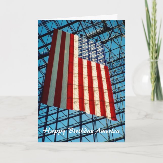 happy birthday america card (Front)