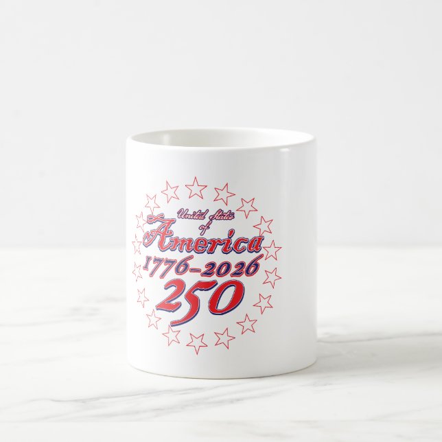 Happy Birthday America Coffee Mug (Center)