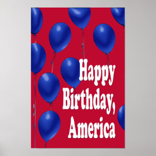 Happy Birthday, America Print