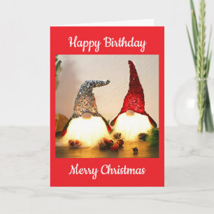 ***HAPPY BIRTHDAY AND MERRY CHRISTMAS*** HOLIDAY CARD