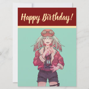 Happy Birthday, Anime, Vuber Holiday Card
