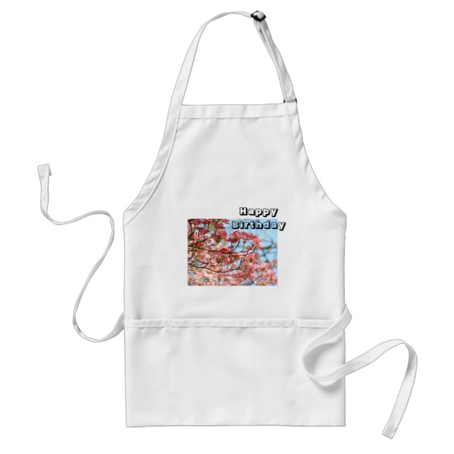 Happy Birthday aprons Bithdays celebration Party (Front)