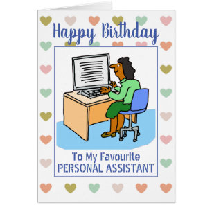Happy Birthday Asian Personal Assistant