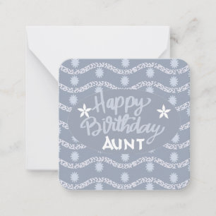 Happy Birthday Aunt Card