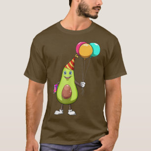 Happy Birthday Avocado Birthday Cinco De Mayo Birt T-Shirt