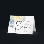 Happy Birthday Babe Gift for Girlfriend Boyfriend Card<br><div class="desc">This cute Happy Birthday babe card,  is a fun way to celebrate your special someones birthday! With space to write your own custom message on the front of the card,  this is a great way to celebrate!</div>