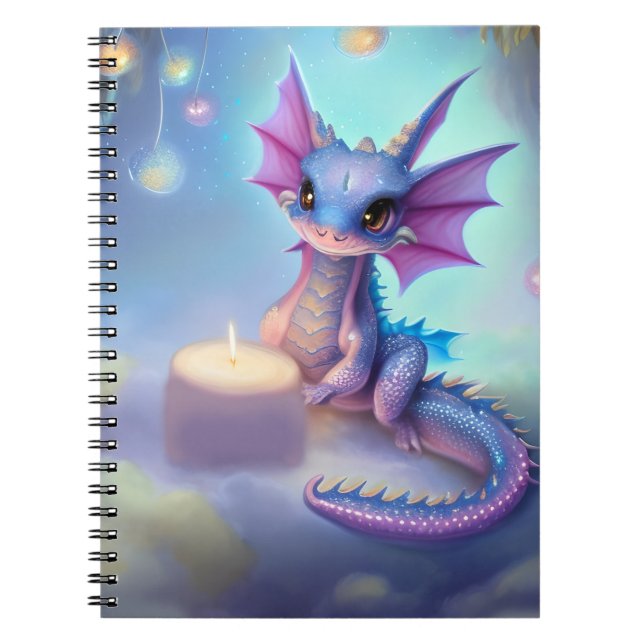 Happy Birthday Baby Dragon Notebook (Front)