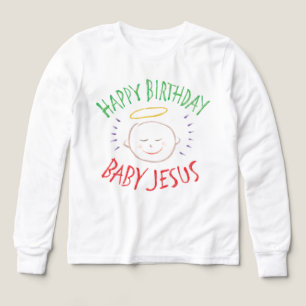 Happy Birthday Baby Jesus Christian Christmas