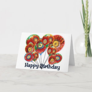 Happy Birthday Balloons (Daughter) Card