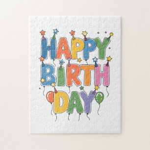 Happy Birthday Balloons Jigsaw Puzzle