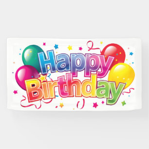Happy Birthday  Banner