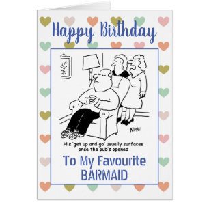 Happy Birthday Barmaid