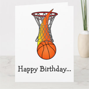 Happy Birthday Basketball from the Whole Gang Card