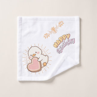 HAPPY BIRTHDAY BATH TOWEL SET